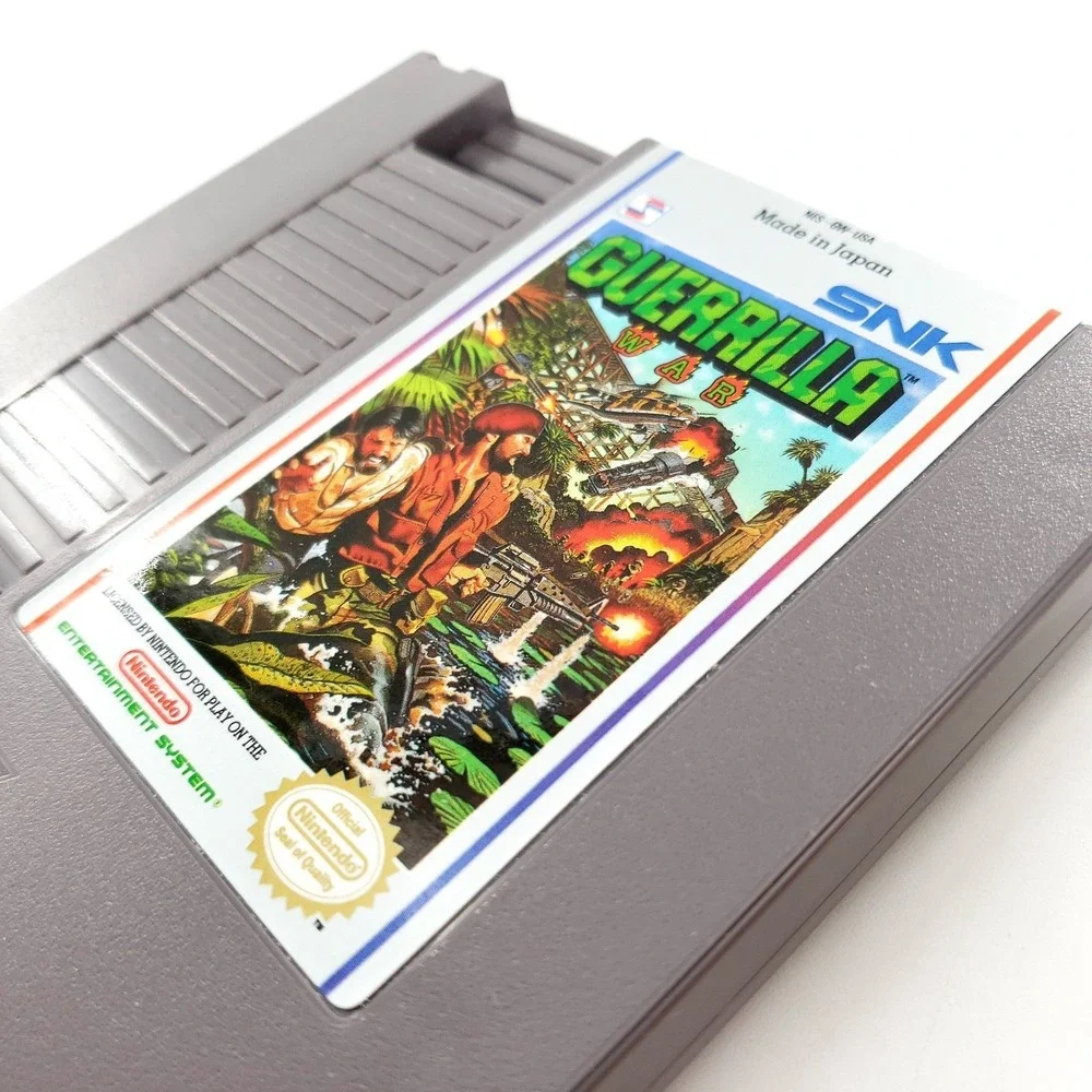 Guerrilla War Nintendo NES Authentic w/ Manual & Case Tested & Works